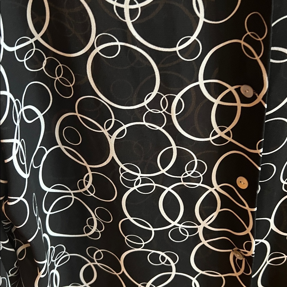 Geometric Pattern Georgette Blouse - image 3